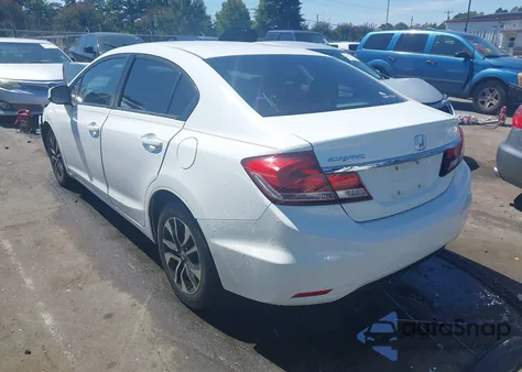 2013 Honda Civic Ex from USA, damaged, VIN 19XFB2F88DE244425